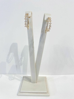 Argola Cravejada Design Duo