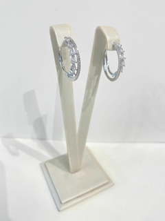 Argola Cravejada Design Duo - comprar online