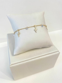 Pulseira Raios e Zircônias - comprar online