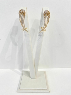 Brinco Asas Cravejado Ear Hook