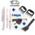 Kit Churrasco Premium: Garfo, Faca, Garras, Soprador, Amolador, Acendedor e Escova