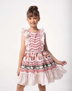 VESTIDO REGATA COM BABADOS LOVE TEDDY ref. 01.01.0424.14 na internet
