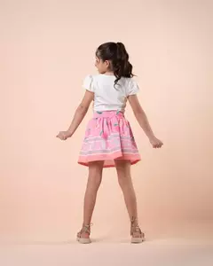 CONJ DE SAIA TRADICIONAL COM BLUSA MANGA COPO REF. 01.02.0724.21 - comprar online