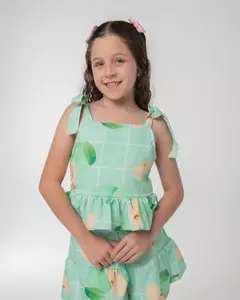 CONJ DE SHORT FLUIDO COM CROPPED REF. 01.03.0724-26 na internet