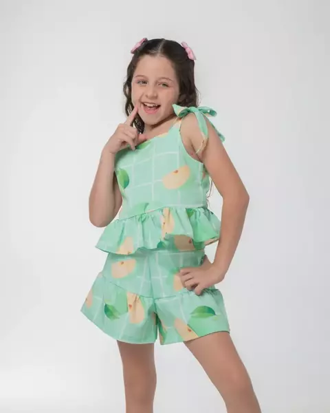 CONJ DE SHORT FLUIDO COM CROPPED REF. 01.03.0724-26