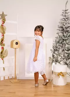 VESTIDO CARMELIA RENDA BORDADA BRANCO - comprar online