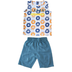 Conjunto Menino Regata e Short Pipa
