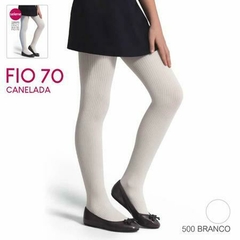 Meia-Calça Infantil Fio 70 Selene - Canelada - comprar online