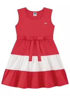 VESTIDO EM MEIA MALHA PENTEADA 3 MARIAS MARLAN REF. 62851