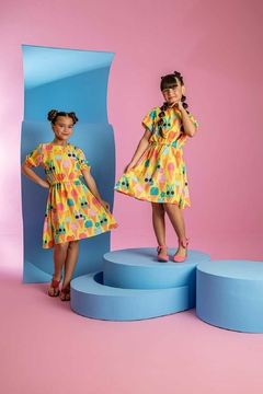 Vestido Camila Sorvete - Bella Kids Moda Infantil