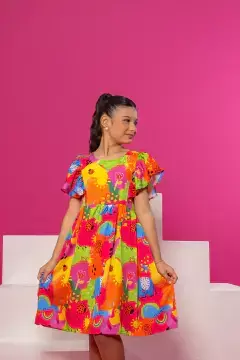 VESTIDO DUDA COLORS VIBRANTE