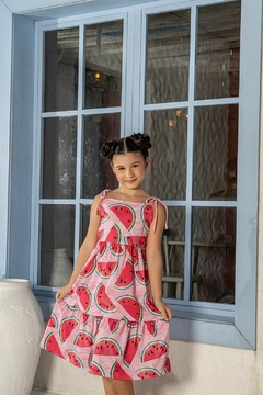 Vestido Jade Melância