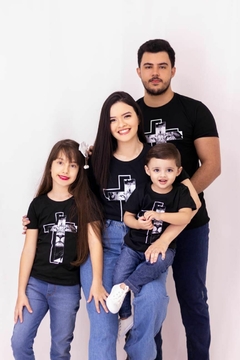 KIT TSHIRT FAMILIA - FILHOS DO REI