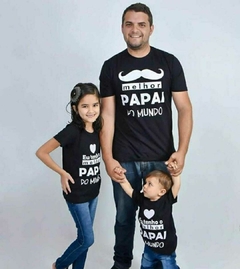 KIT TSHIRT DIA DOS PAIS - MELHOR PAPAI