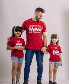 TSHIRT MELHOR PAI DO MUNDO