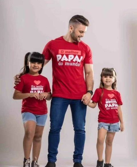 TSHIRT MELHOR PAI DO MUNDO