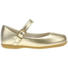 SAPATILHA MODELO FIVELA DOURADO