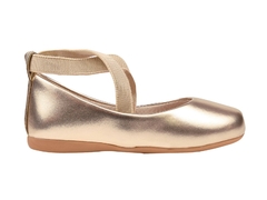 SAPATILHA INFANTIL BAILARINA DOURADA