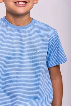 CAMISA MASCULINA BÁSICA LISTRADA COLORS - comprar online