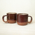 Caneca de cerâmica artesanal - 200ml, Mogno - comprar online