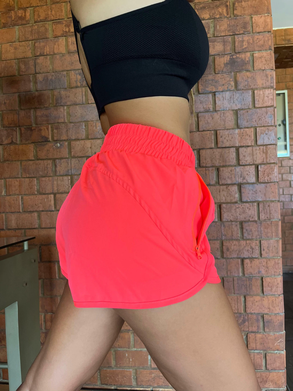 Short con calza (rosa flúor)