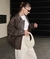 Chaqueta eco cuero Bomber - Casta.marca