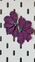 Flora media flor violeta - Casta.marca