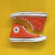 Chuck Talor All Star laranja - Tam. 40