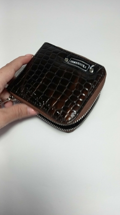 BILLETERA JUANA CRO CO CHOCOLATE - comprar online