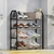 Sapateira de Metal e Plastico Organizador Prateleira 4 Andares Multiuso 42 x 19 x 51cm Pronto Entrega