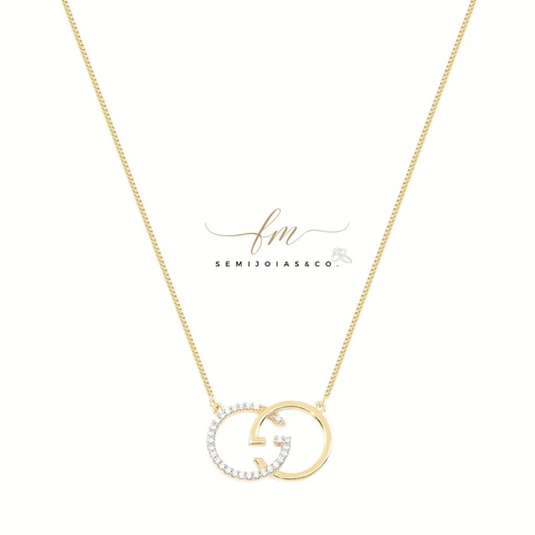 Colar Aros Point Inspiração Gucci