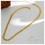 Choker Escamada Banhada Ouro 18k - comprar online