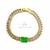 Pulseira Andreza com Turmalina Verde