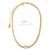 Choker Thassia Slim com Ponto de Luz Banhado Ouro 18K