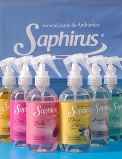 ● $2380 !! PROMO PERFUME TEXTIL 250ML "SAPHIRUS"