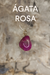 Pingente de Ágata Rosa - comprar online