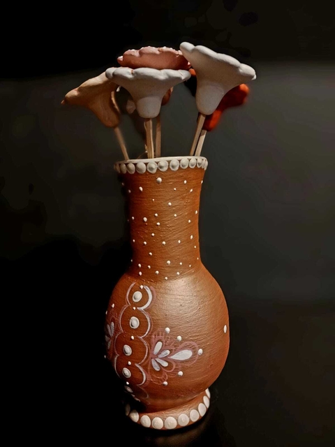Vaso com flores - Vale do Jequitinhonha