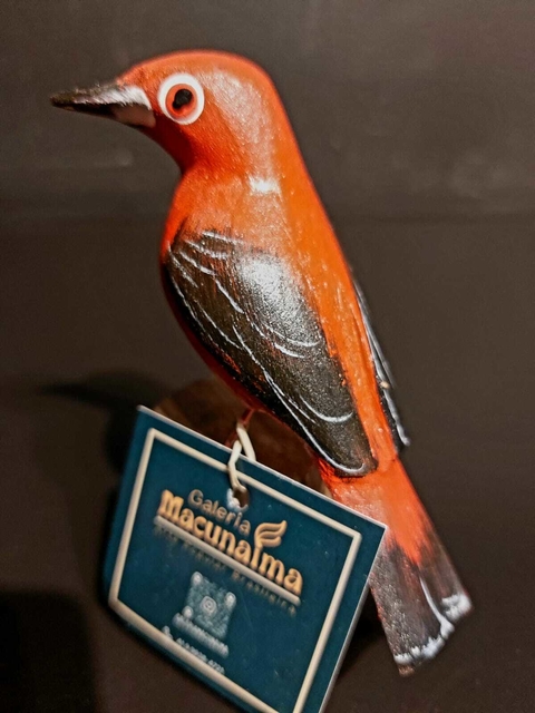 Pássaro em madeira - Tiradentes, MG