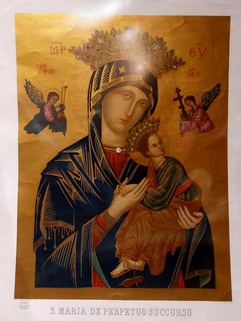 Gravura - Nossa Senhora do Perpétuo Socorro