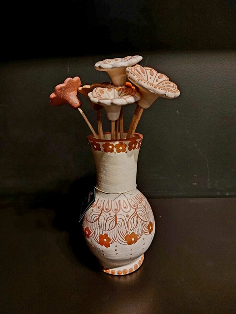 Vaso com flores - Vale do Jequitinhonha