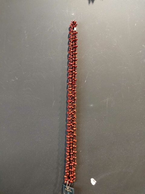 Colar Semente vermelho e preto Rikbaktsa - MT