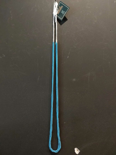Colar Ayu Pagé Waurá - Azul Claro
