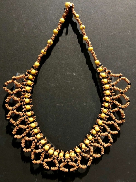 Colar Ticuna - Sementes variadas