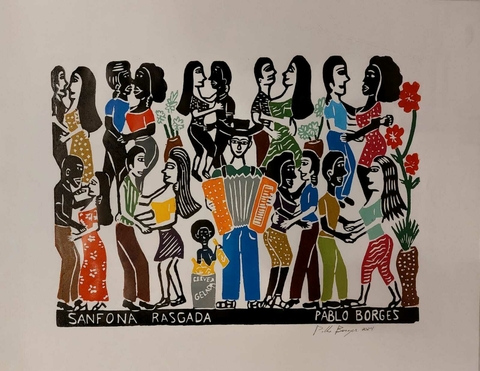 Xilogravura - Pablo Borges