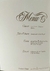 Gravura Menu Varig - Saíra Buraqueira - Galeria Macunaíma