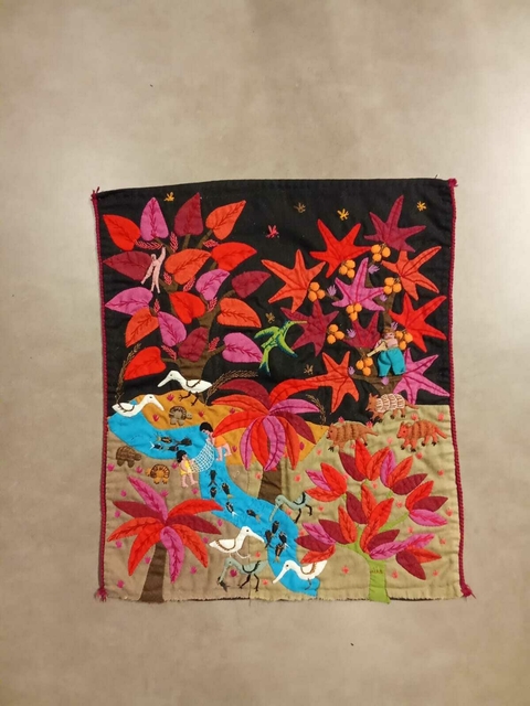 Quadro tecido Colombiano - comprar online