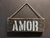 Placa AMOR - Tiradentes, MG