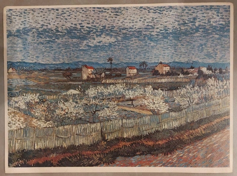 Pessegueiros em Flor (reprodução) - Marc Chagall - comprar online