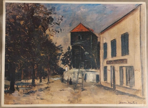 Le Moulin de Sannois (reprodução) - Maurice Utrillo - comprar online
