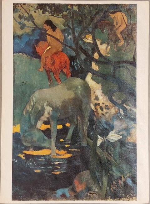 O Cavalo Branco (reprodução) - Paul Gauguin - comprar online